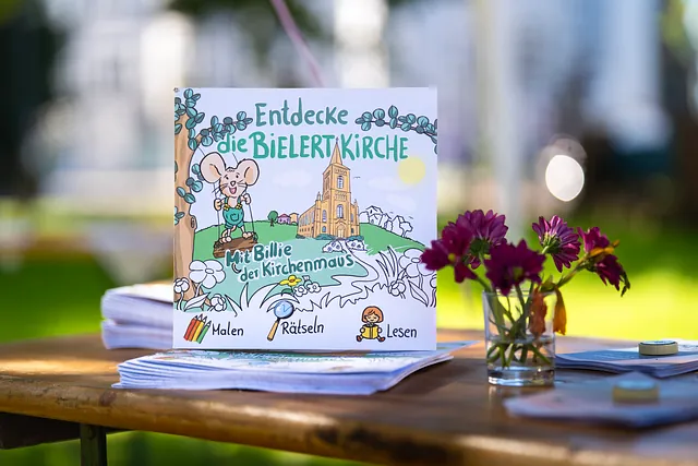 Mitmachheft zu sehen